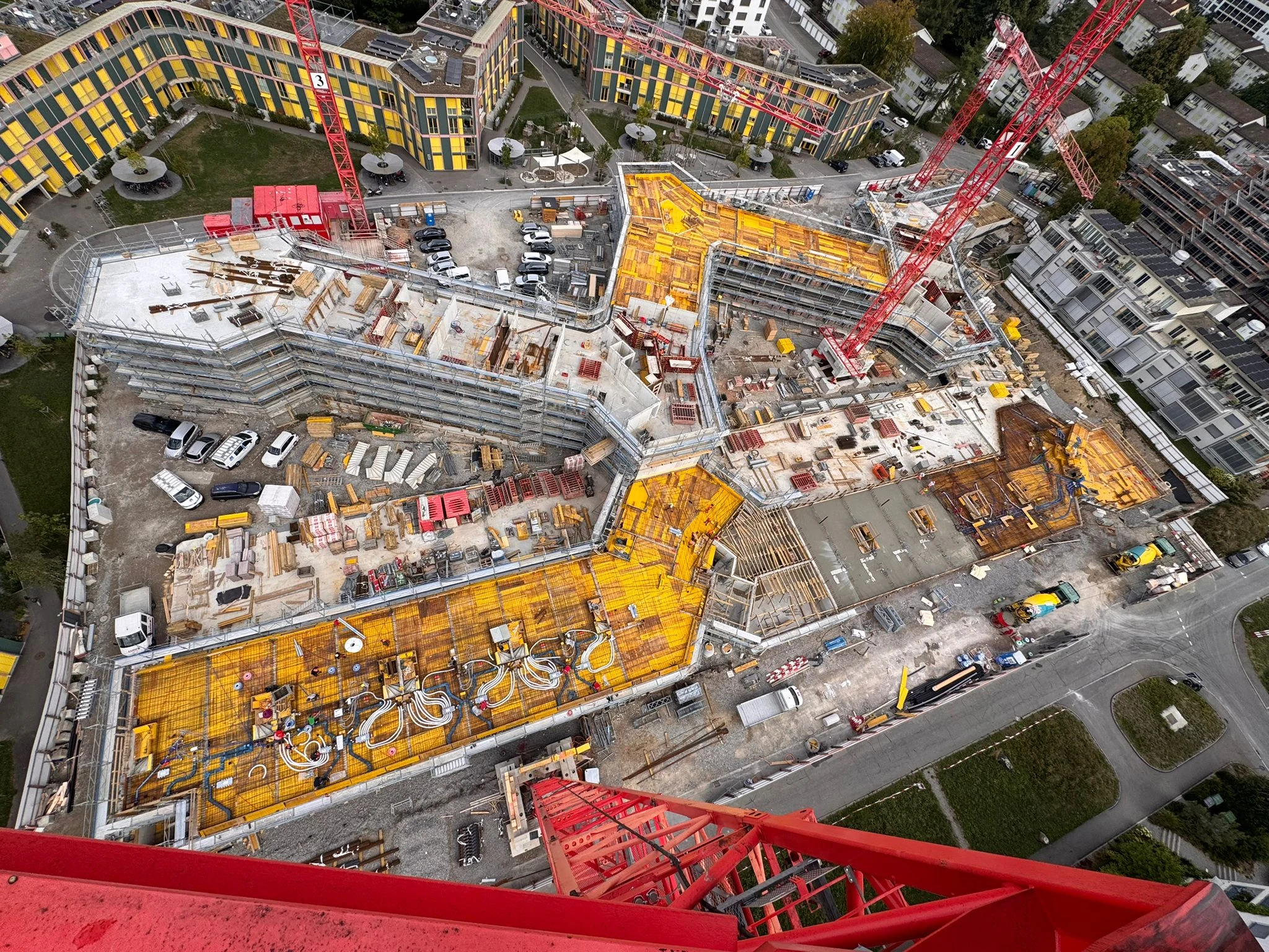 Gerüstbauprojekt im Kanton Zürich